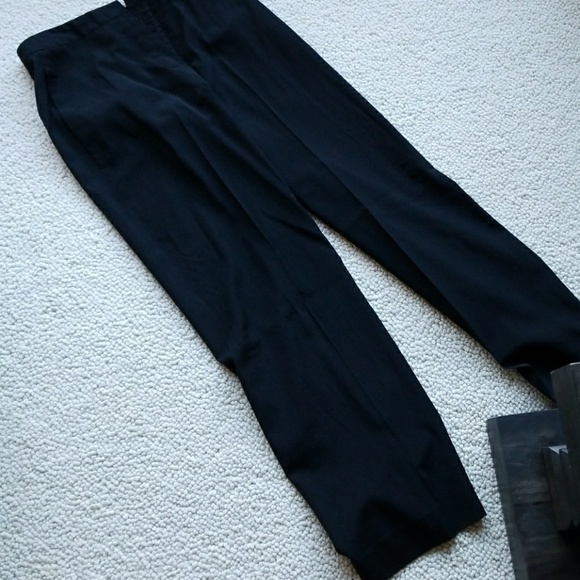 DONNA KARAN High Waisted/Wide Leg Pants - Picture 2 of 4